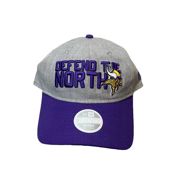 New era womens Minnesota Vikings adjustable hat - Picture 1 of 4